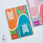 دفتر خط دار 100 برگ مکث نوت مدل كتوني