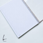 دفتر خط دار 100 برگ مجلد مکث نوت سری نئونی - Image 7