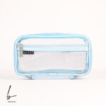 جامدادی دو زیپ طلقی پاستلی کیفت KIFET