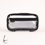 جامدادی دو زیپ طلقی پاستلی کیفت KIFET