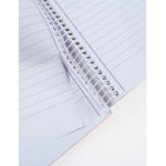 دفتر 100 برگ خطدار رحلی (A4) سم پرفراژ دار S.A.M - Image 9