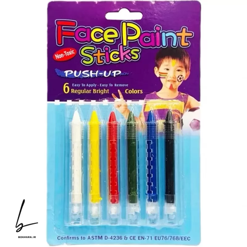 5555 رنگ گریم صورت کودکان