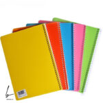 دفتر 50 برگ فنری جلد p.p