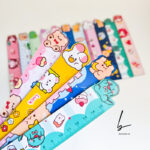 خط کش فانتزی چوبی 15 سانتی متری