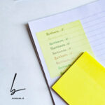 استیک نوت شاین دار 7.5*7.5 سری تک رنگ - Image 2