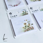 استیک نوت فانتزی طرح گل آفتابگردان