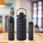 قمقمه مدل سه قلو گنجایش 2 لیتر مشکی