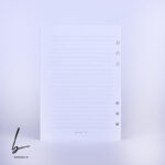 برگه کلاسور خط دار 100 برگ کیفت KIFET