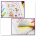 دفتر 60 برگ مجلد استیکر دار سری کرومی کد 325