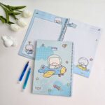 دفتر حاشیه دار مجلد 40 برگ سری JOLLY کد 378