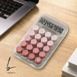 ماشين حساب دکمه برجسته بدنه شفاف RUNZON مدل RZ.819 pro