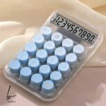 ماشين حساب دکمه برجسته بدنه شفاف RUNZON مدل RZ.819 pro