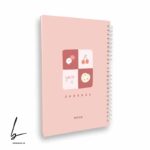 دفتر 100 برگ بولت ژورنال (نقطه ای) جلد سخت پیتیکو کد 491 - Image 6