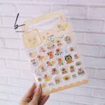 استيكر برجسته فومي لبوبو و كاپی بارا