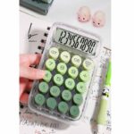 ماشين حساب دکمه برجسته بدنه شفاف RUNZON مدل RZ.819 pro