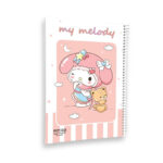 دفتر 60 برگ مجلد استیکر دار سری کرومی کد 325