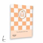 دفتر شطرنجی 60 برگ نیم سانت پیتیکو