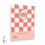 دفتر شطرنجی 60 برگ نیم سانت پیتیکو