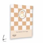 دفتر شطرنجی 60 برگ نیم سانت پیتیکو