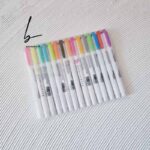 ماژیک هایلایتر دو سر طرح میدلاینر CHENYUAN مجموعه 15 عددی