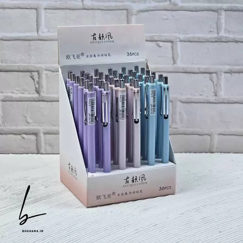 اتود 0.7 فلزی پاستلی شاین دار OUFEIYA