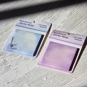 استیک نوت شفاف اکلیلی آبرنگی