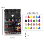 روان نویس نوک نمدی فاین لاینر مجموعه 24 عددی