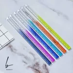 خط کش مکعبی کریستالی 20 سانتی متر MQ - Image 2