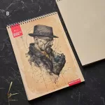 دفتر طراحی اسکچ بوک سایز A4 سری مستر