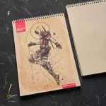 دفتر طراحی اسکچ بوک سایز A4 سری مستر