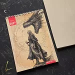 دفتر طراحی اسکچ بوک سایز A4 سری مستر