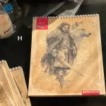 دفتر طراحی اسکچ بوک سایز A4 سری مستر