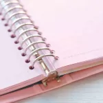 کلاسور 20 حلقه کیوت پالت 100 برگ کاغذ خط دار رنگی سری جدید - Image 5