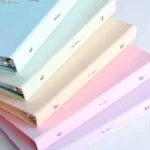 کلاسور 20 حلقه کیوت پالت 100 برگ کاغذ خط دار رنگی سری جدید - Image 6