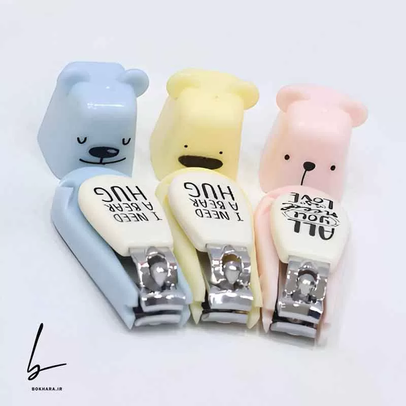 ناخن گیر فانتزی مدل خرسی