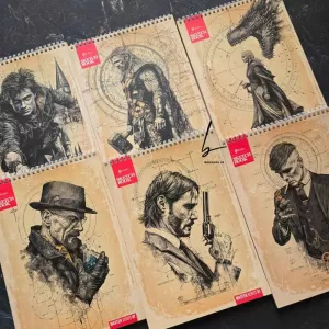 دفتر طراحی اسکچ بوک سایز A4 سری مستر