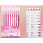 ست 9عددی روان نویس ژله ای لانگو langue