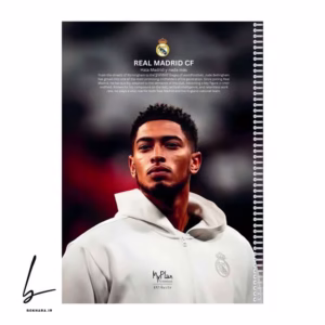 دفتر مشق طرح رئال مادرید، بلینگهام مدل حاشیه رنگی کد R301