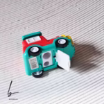 تراش دو قلو همراه با پاک کن طرح قطار بنیتو