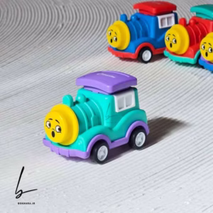 تراش دو قلو همراه با پاک کن طرح قطار بنیتو