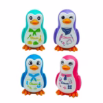 تراش دوقلو همراه با پاک کن طرح پنگوئن بنیتو