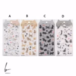 استیکر گربه پشمالو