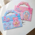 پک استیکر میکاپ و دیزاین لباس طرح دختر