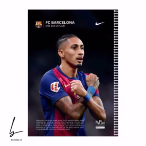 دفتر مشق طرح بارسلونا، رافینیا مدل حاشیه رنگی کد B101