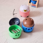 تراش سه قلو تدی مدل چرخ دار قدرتی